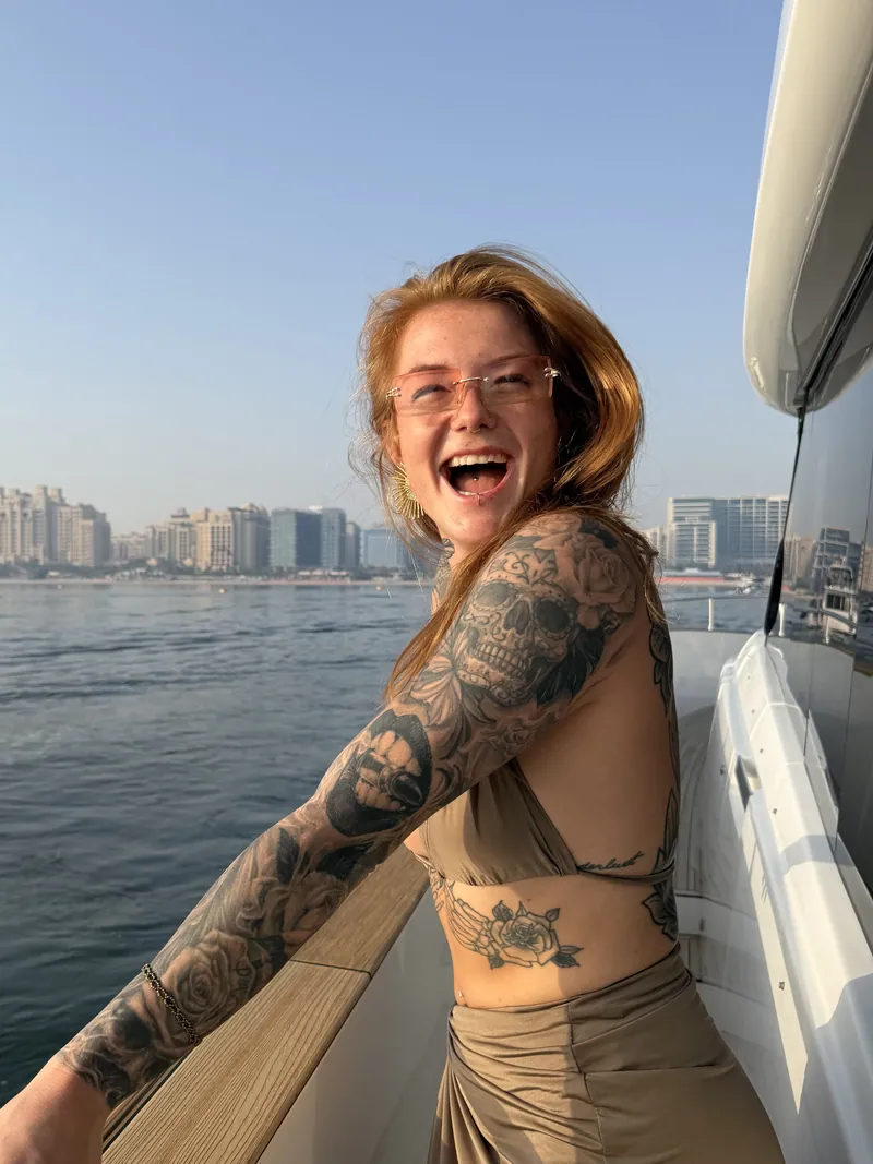 Kyana enjoying life on her own terms